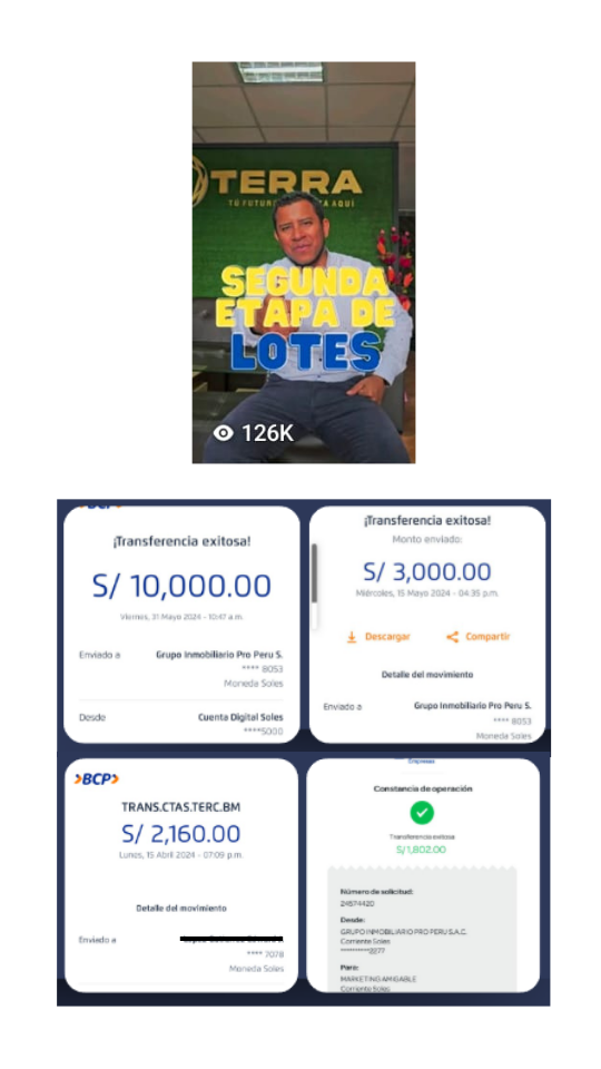 Resultados de Terra Perú